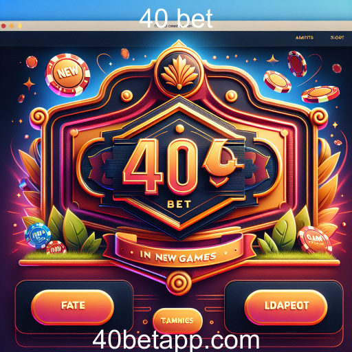 Descubra as Novidades em Jogos no 40 Bet